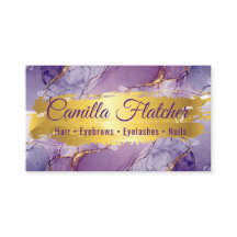 繊細な薄紫水色