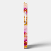 繊細な蘭のフローラ背景 Case-Mate iPhoneケース (裏面 / 左)