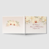 繊細な蘭の花 ゲストブック (全面)