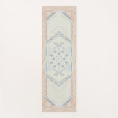 繊細な貝殻, 小さくて繊細カスタムネーム ヨガマット (正面)