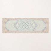 繊細な貝殻, 小さくて繊細カスタムネーム ヨガマット (正面(横))