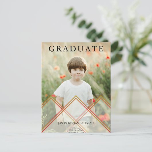 繊細な透明効果K前院撮影 ポストカード (スタンド正面)