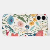 繊細な野の花のプリント Case-Mate iPhoneケース (裏面 (横))