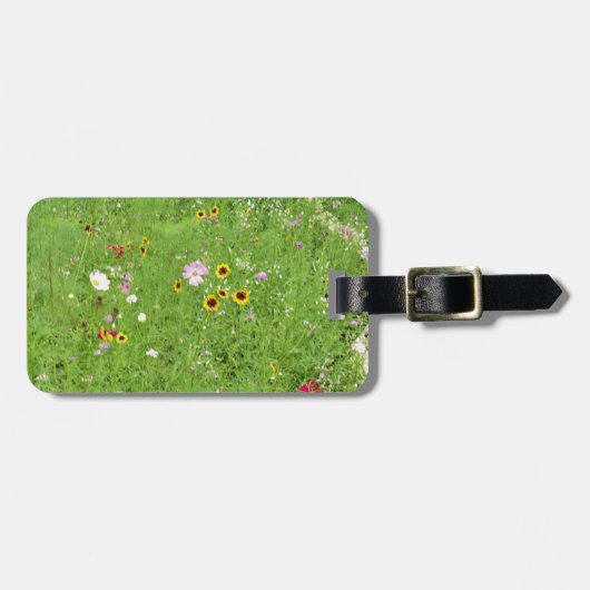 繊細な野草園 ラゲッジタグ (正面横)