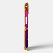 繊細な金の花の芸術 Case-Mate iPhoneケース (裏面 / 右)