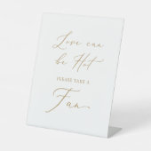 繊細な金ゴールド愛は熱いファン結婚になることができる 台座サイン (正面)