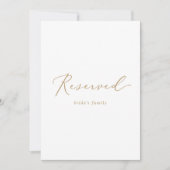 繊細な金ゴールド書道の縦置き記号 (正面)