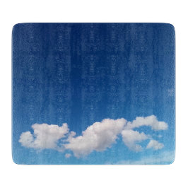繊細な雲 カッティングボード