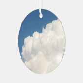 繊細な雲 メタルオーナメント (正面左)