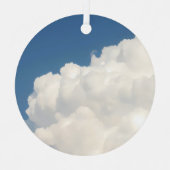 繊細な雲 メタルオーナメント (正面)