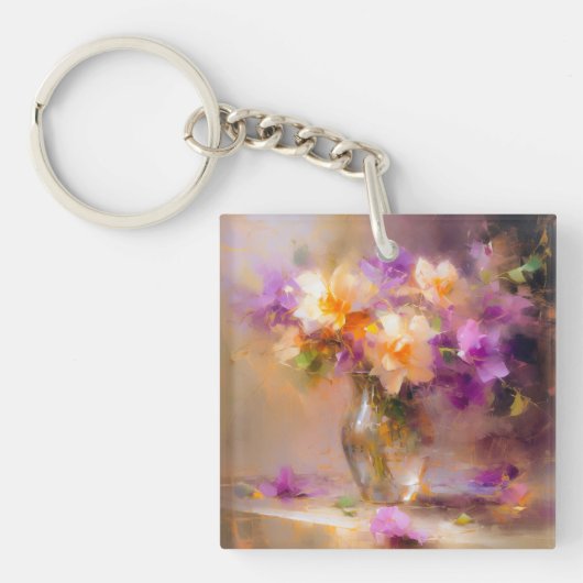 繊細な静物生活 キーホルダー (正面)