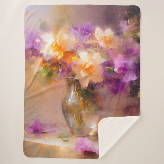 繊細な静物生活 シェルパブランケット (正面)