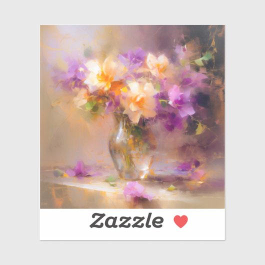 繊細な静物生活 シール (シート)