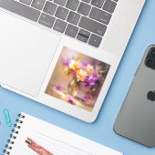 繊細な静物生活 シール (ノートパソコンとiPhone)