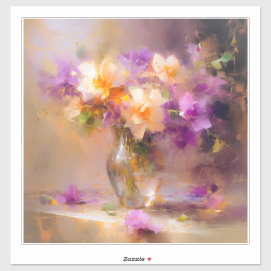 繊細な静物生活 シール (シート)