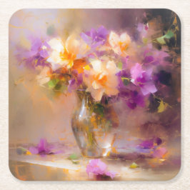 繊細な静物生活 スクエアペーパーコースター