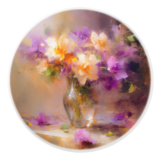 繊細な静物生活 セラミックノブ (正面)