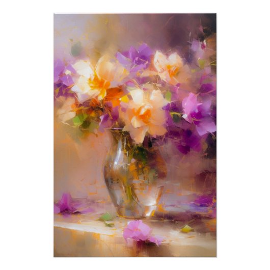 繊細な静物生活 ポスター (正面)