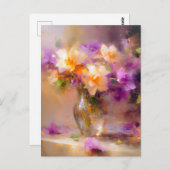 繊細な静物生活 ポストカード (正面/裏面)