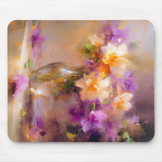 繊細な静物生活 マウスパッド (正面)