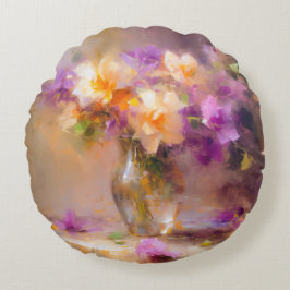 繊細な静物生活 ラウンドクッション