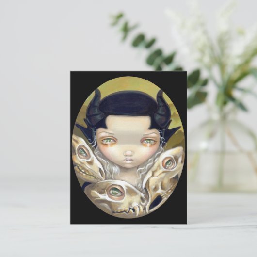 「繊細な骨」のはがき ポストカード (スタンド正面)