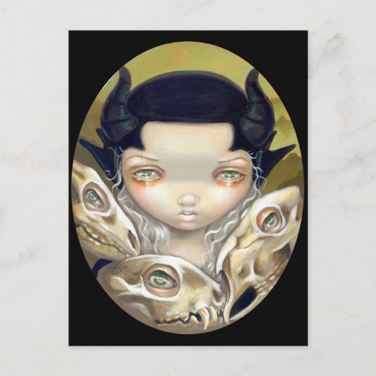 「繊細な骨」のはがき ポストカード (正面)