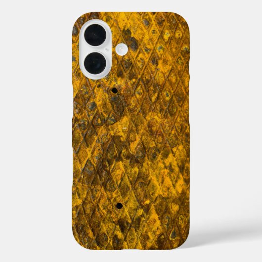繊細な黄色の模様 Case-Mate iPhoneケース (裏面)