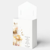 繊細な黄金のフローラ フェイバーボックス (オープン)