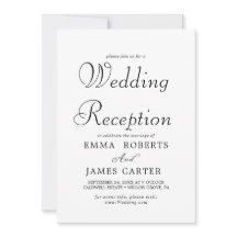 繊細な黒い書道の結婚披露宴