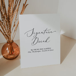 繊細な黒書結婚の名酒 台座サイン