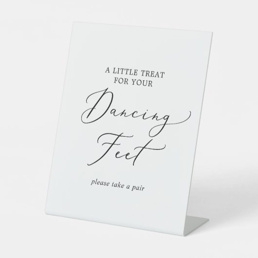 繊細な黒書道結婚の踊り足 台座サイン (正面)