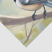 繊細な《鳥》アメリカゴガラ鳥 薄葉紙 (詳細)