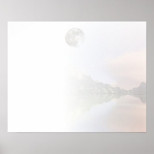 繊細なSci-Fiファンタジー景観画像3 Poster ポスター (正面)