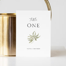 繊細エレガントでミニマルなウッドランド結婚シダ