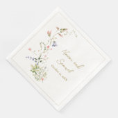 繊細エレガントな水彩野結婚花 (コーナー)