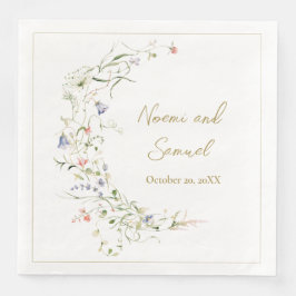 繊細エレガントな水彩野結婚花