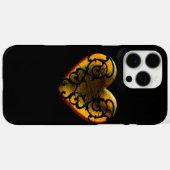 繊細ゴシックゴールドハート Case-Mate iPhoneケース (裏面 (横))