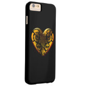 繊細ゴシックゴールドハート Case-Mate iPhoneケース (裏面/右)