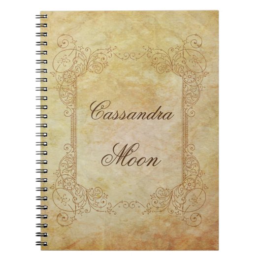 繊細パーソナライズされたな童話 ノートブック (正面)