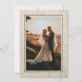 繊細素朴なアクリルフローラ写真ありがとう ノートカード (裏面)