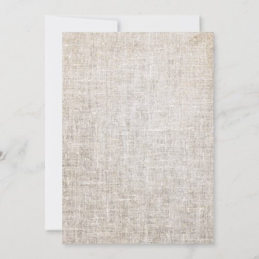 繊細素朴なアクリルフローラ結婚ブーケ 招待状 (裏面)