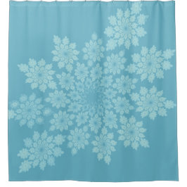 繊細葉な シャワーカーテン