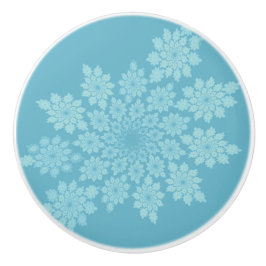 繊細葉な セラミックノブ