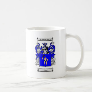 繊維の紋章付き外衣 コーヒーマグカップ