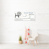 繊維の芸術家の技術ショーの旗 横断幕 (インサイチュ)