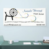 繊維の芸術家の技術ショーの旗 横断幕 (トレードショー)