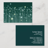 繊維光学の宇宙 名刺 (正面/裏面)