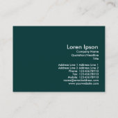 繊維光学の宇宙 名刺 (裏面)