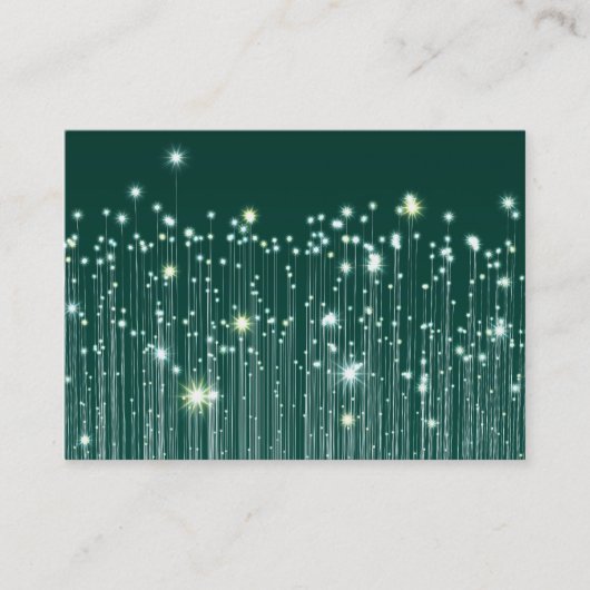 繊維光学の宇宙 名刺 (正面)